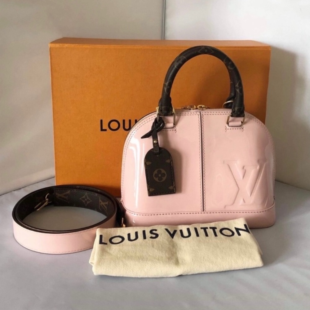 Louis Vuitton alma bb pink